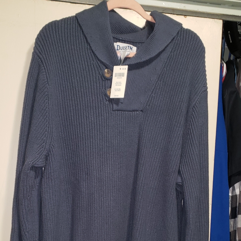 Men's pullover sweater size XL Duluth trading company